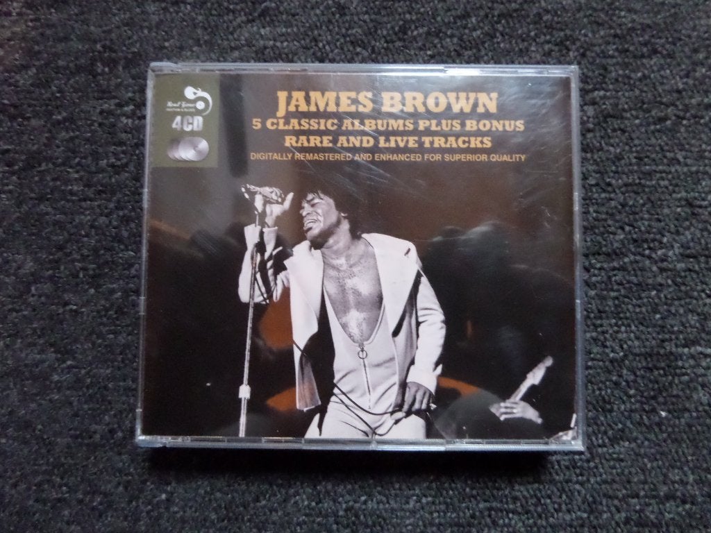 James Brown (4cd boxset), Boxset, Overige genres, Ophalen of Verzenden, Zo goed als nieuw