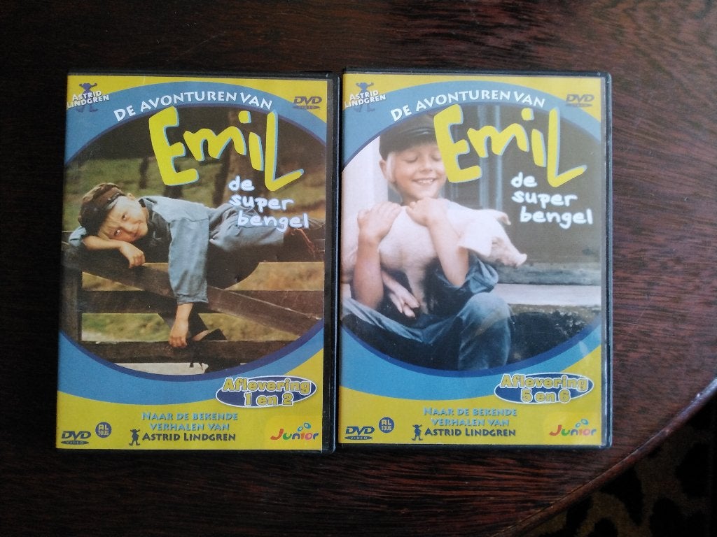 Emil de super bengel 2 dvds, origineel, Avontuur, Alle leeftijden, Ophalen of Verzenden, Zo goed als nieuw