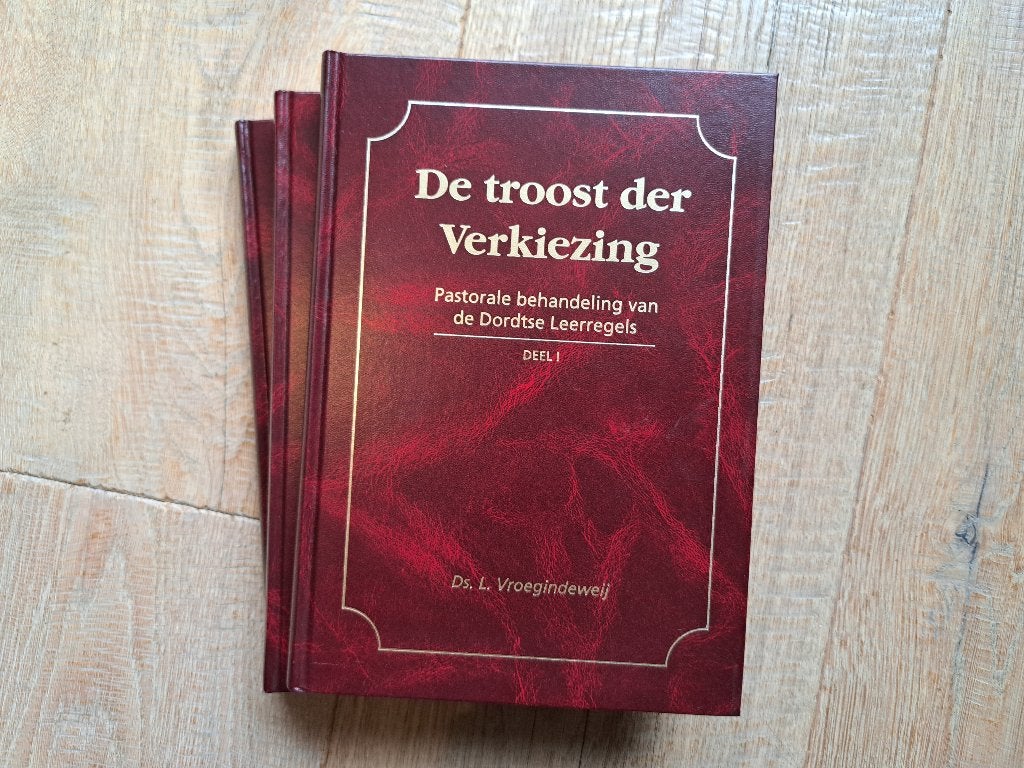 Ds. L. Vroegindeweij - De troost der Verkiezing, Ophalen of Verzenden, Zo goed als nieuw, Christendom | Protestants