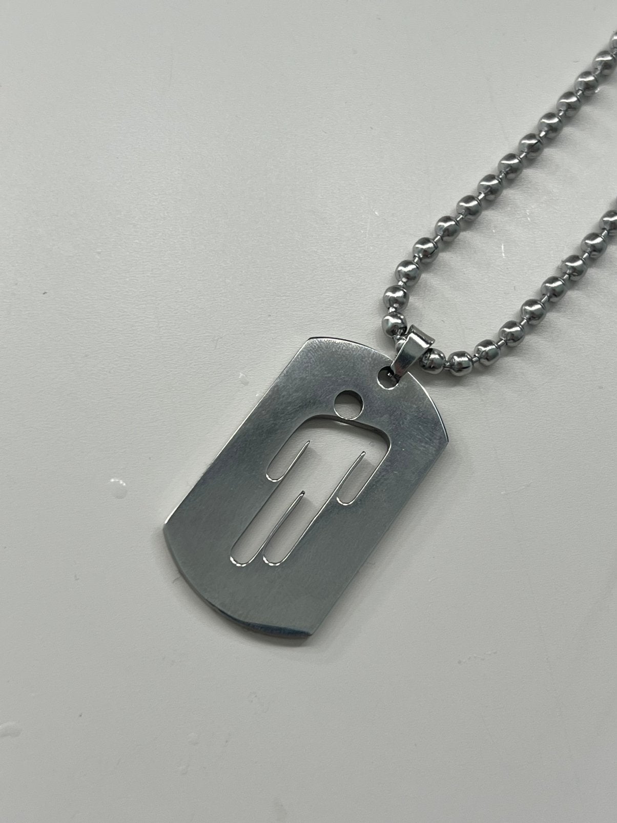 Billie Eilish blohsh ketting, Verzenden, Nieuw, Zilver, Overige materialen