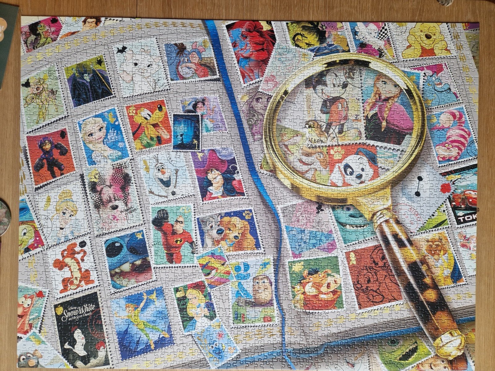 ravensburger postzegels 2000 stukjes, Ophalen, Meer dan 1500 stukjes, Zo goed als nieuw, Legpuzzel