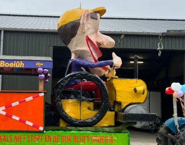 Carnavals wals met pop te koop, Eén persoon, Overige typen