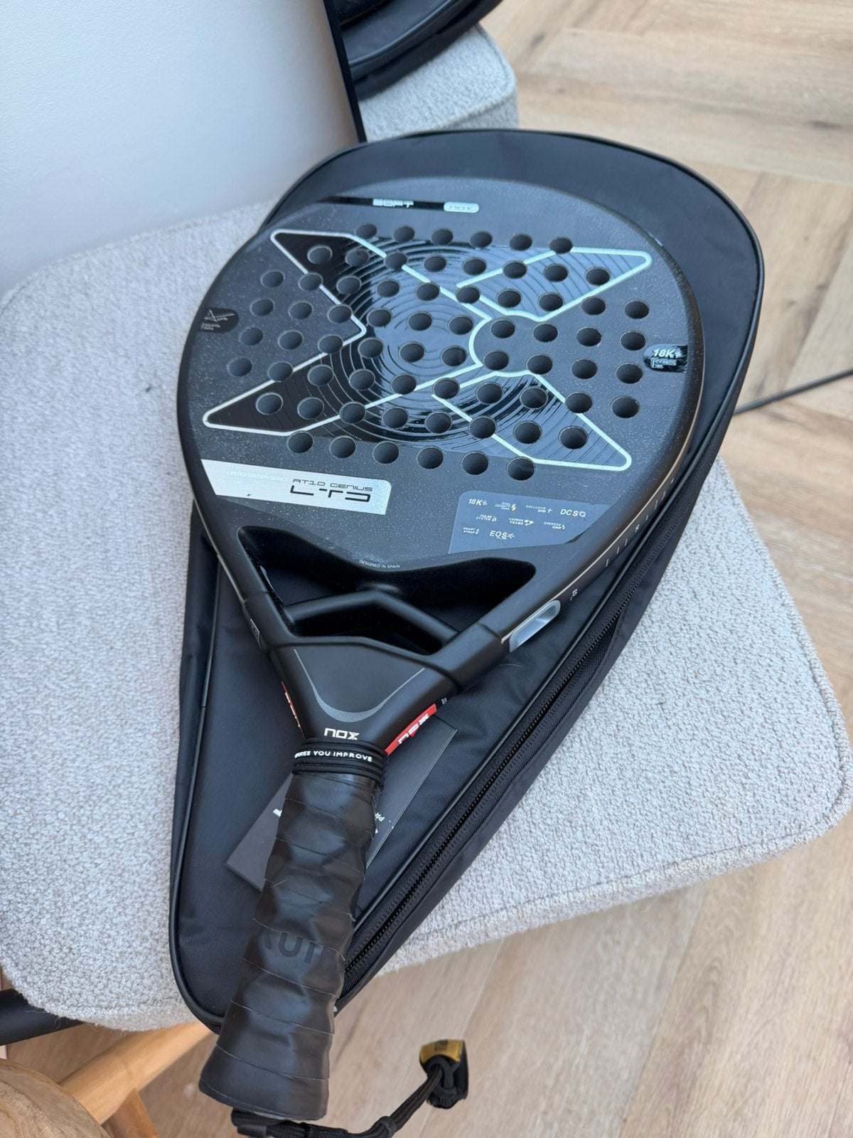 NOX AT10 Genius LTD Edition 2025 Padel Racket (6273/8000), Ophalen of Verzenden, Zo goed als nieuw