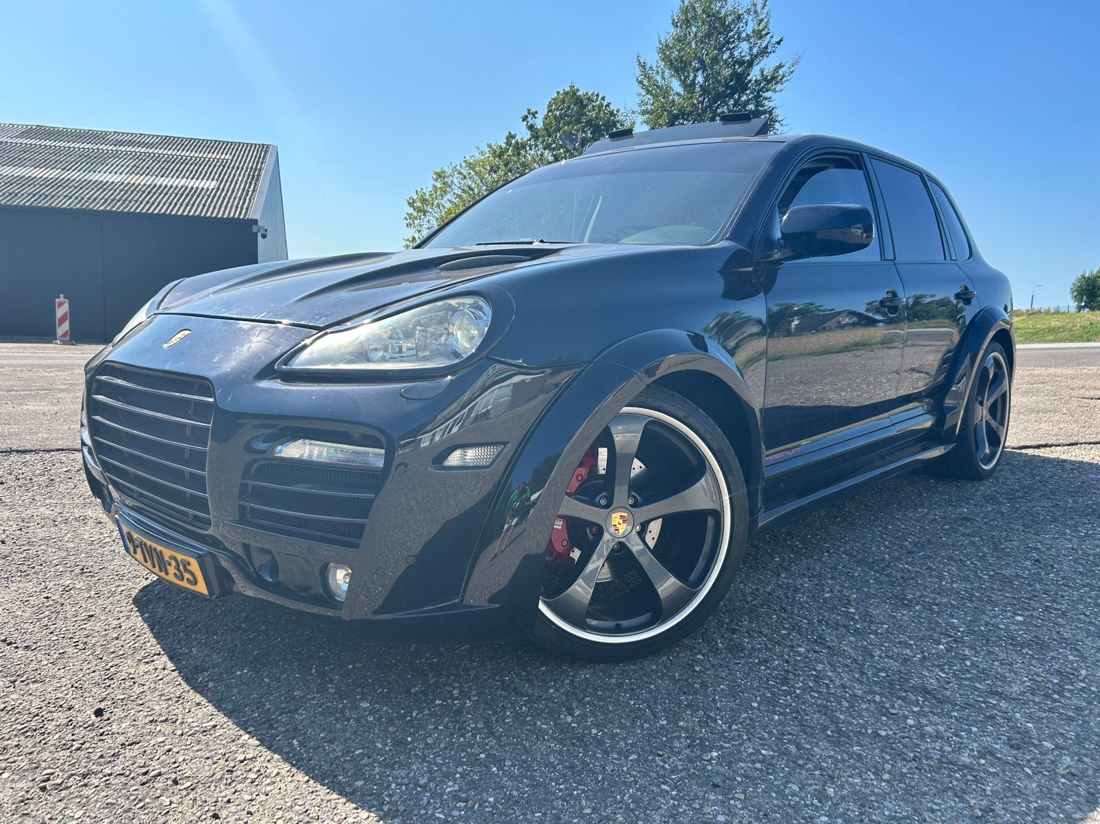 Techart Magnum 4.8 Turbo FACE en LIFT Pano Tv’s VOLL!!!, Automaat, Cayenne, 8 cilinders, Zwart