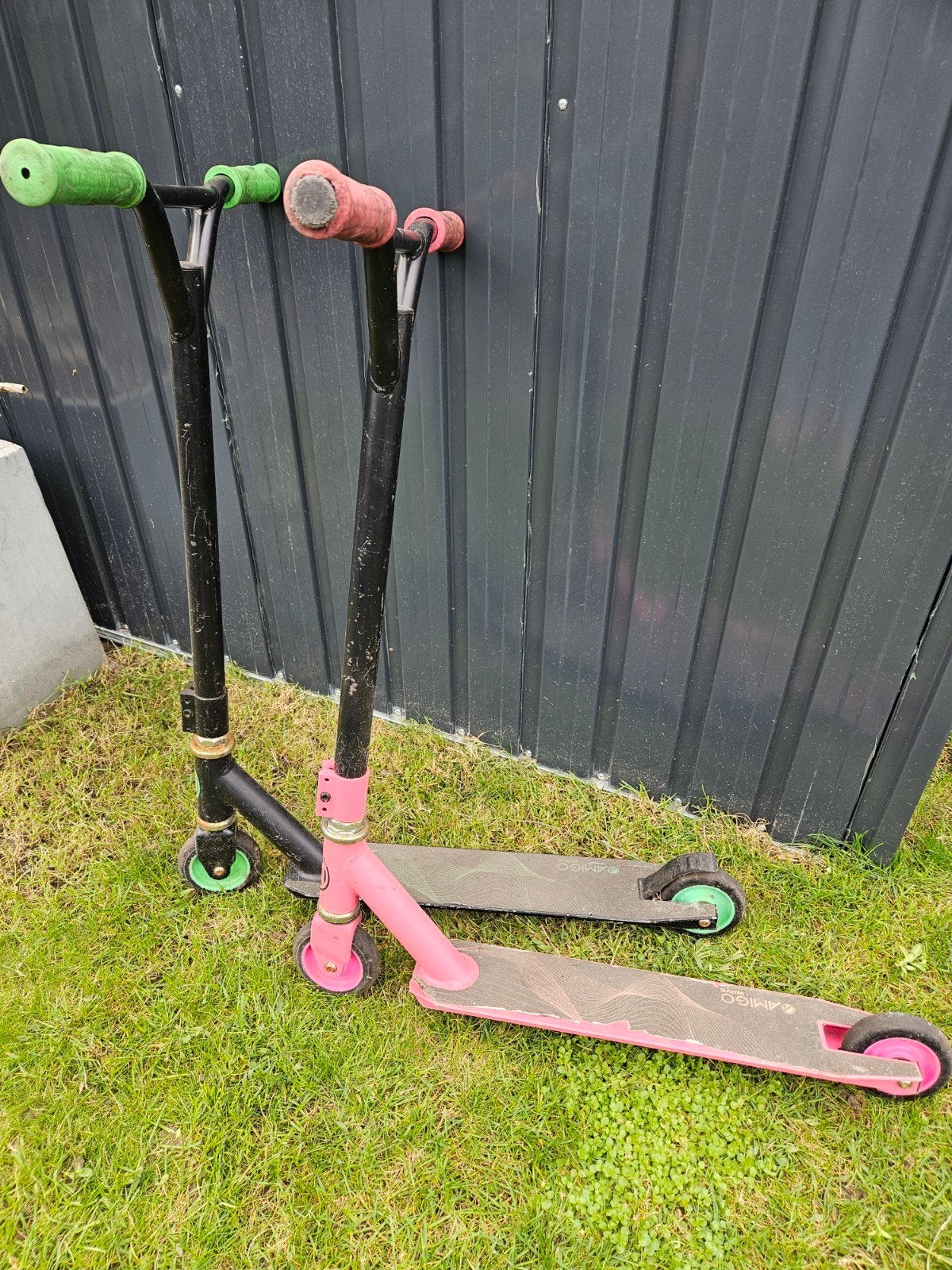 Amigo stunt step - stepjes 2 stuks, Ophalen, Gebruikt, Gewone step, Amigo