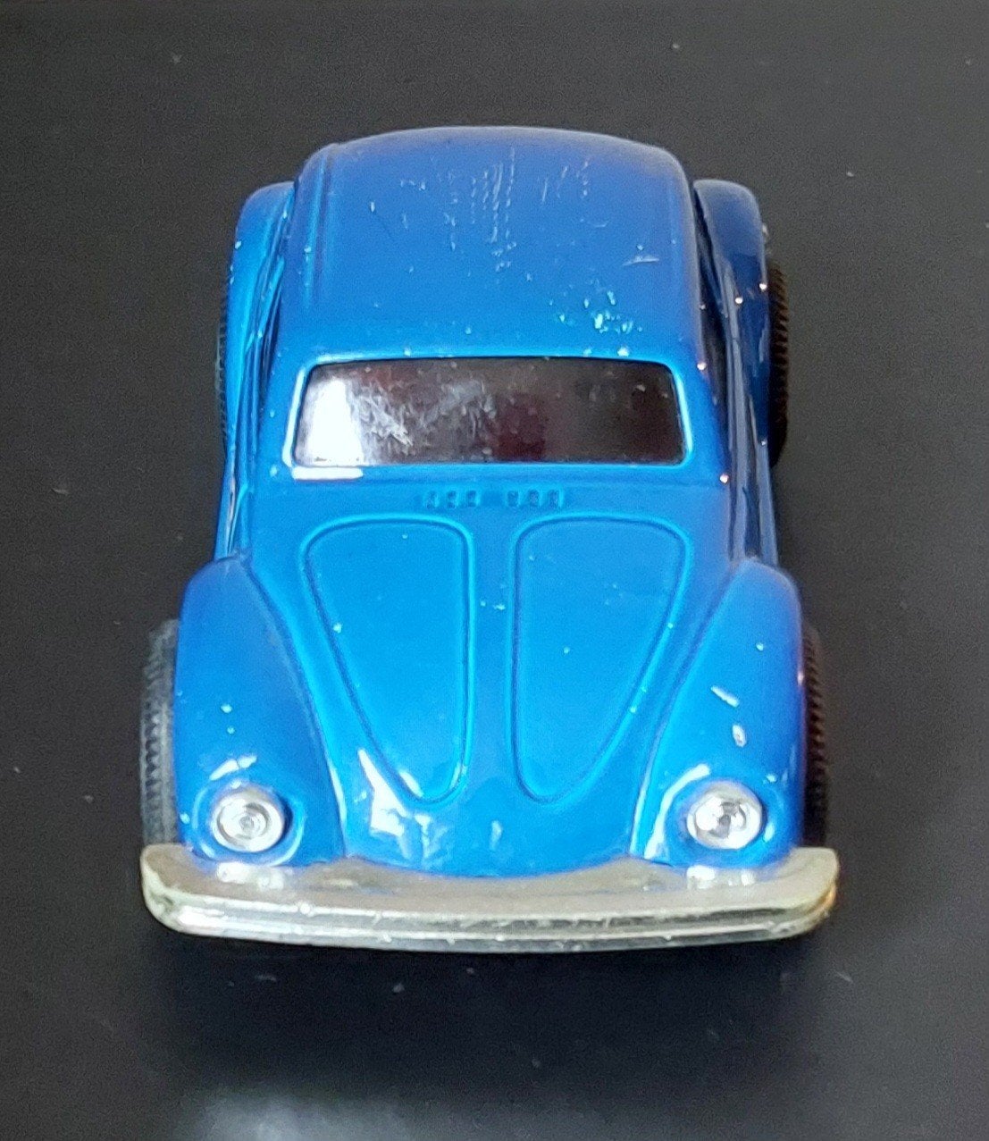 Tonka Volkswagen Kever Speelgoedauto Blauw, Antiek en Kunst, Ophalen