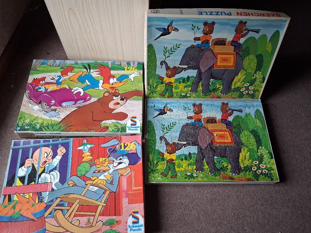 Puzzels diverse nog nieuw in de doos, Ophalen of Verzenden, Minder dan 500 stukjes, Nieuw, Legpuzzel