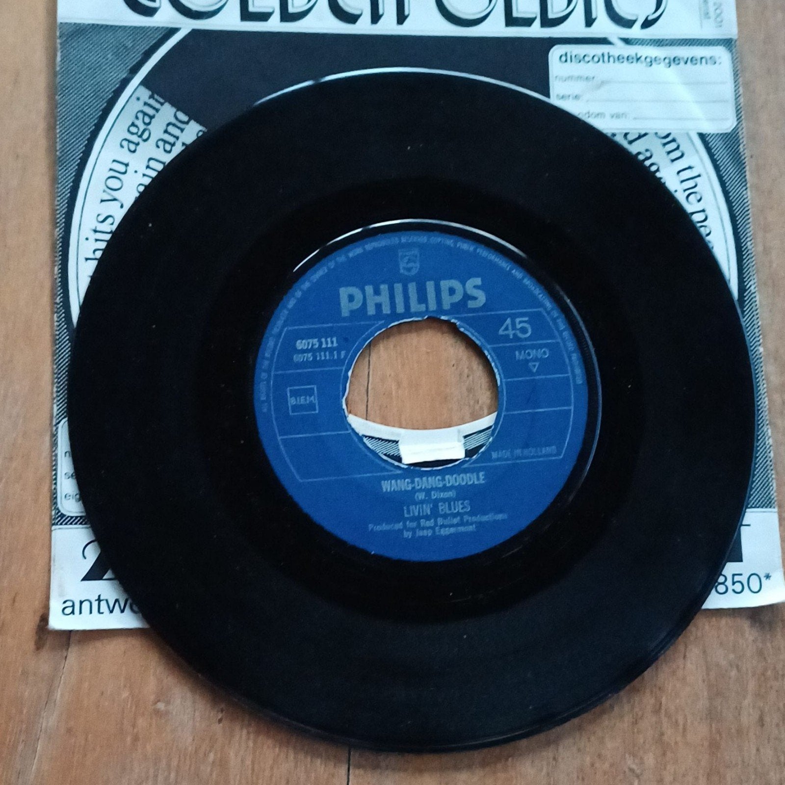 Livin Blues, Ophalen of Verzenden, Zo goed als nieuw