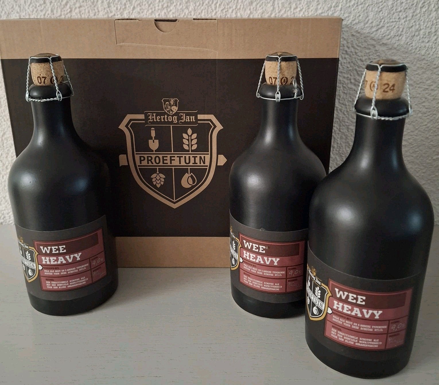 Hertog Jan  Proeftuin - Wee Heavy, Verzamelen, Biermerken, Ophalen of Verzenden, Nieuw, Flesje(s), Hertog Jan