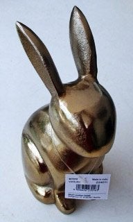 Haas van goudkleurig metaal, Ophalen of Verzenden