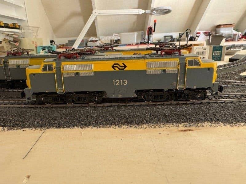 6 x Märklin NS1200 Series loc - MFX decoder en nieuwe motor, Wisselstroom, Locomotief, Nieuw, Ophalen of Verzenden