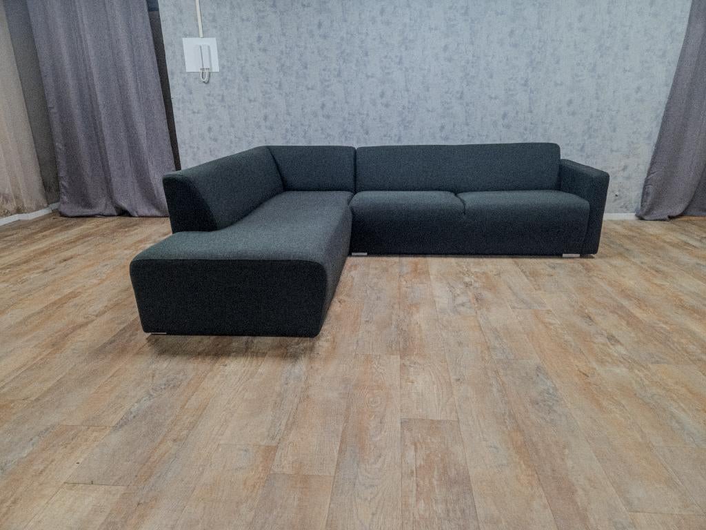 Zeer Mooi Antraciet DEISGN Hoekbank van MONTEL, Huis en Inrichting, Banken | Bankstellen, Info@banxtel.nl, Hoekbank, Hoekbank