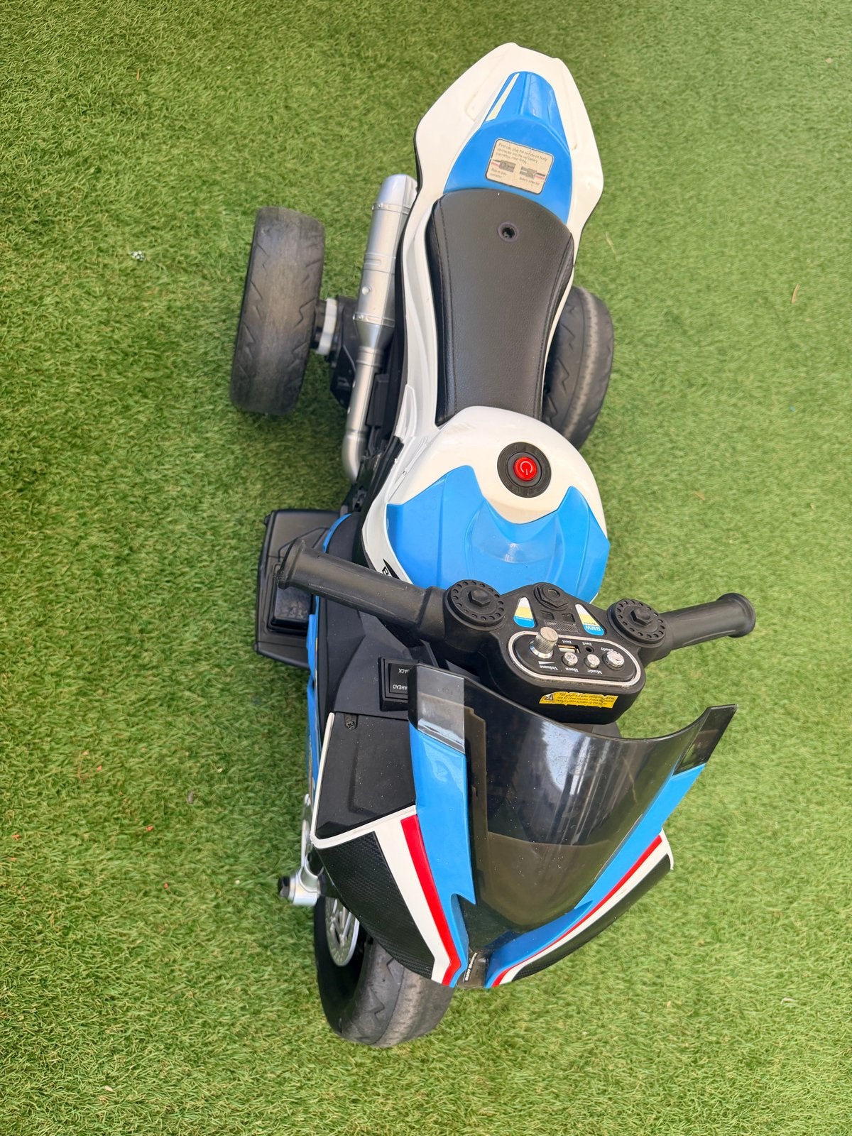Elektrische kindermotor BMW - Blauw/Wit, Ophalen, Gebruikt