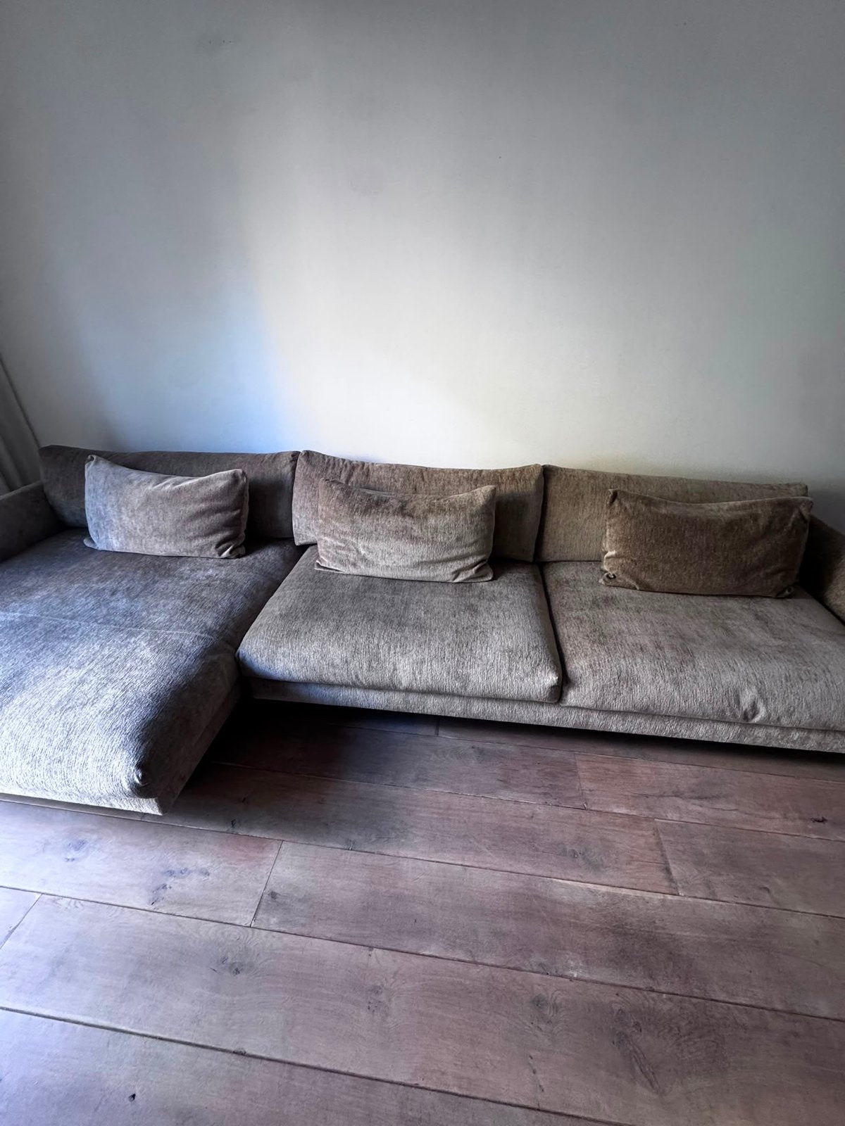 Axel Montis XL - Super comfortabele chaise longue (380cm), Ophalen, Zo goed als nieuw, Stof