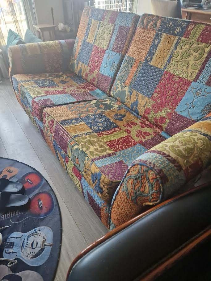 leuke 2 zitsbank, Huis en Inrichting, Ophalen, Gebruikt, 150 tot 200 cm, Tweepersoons