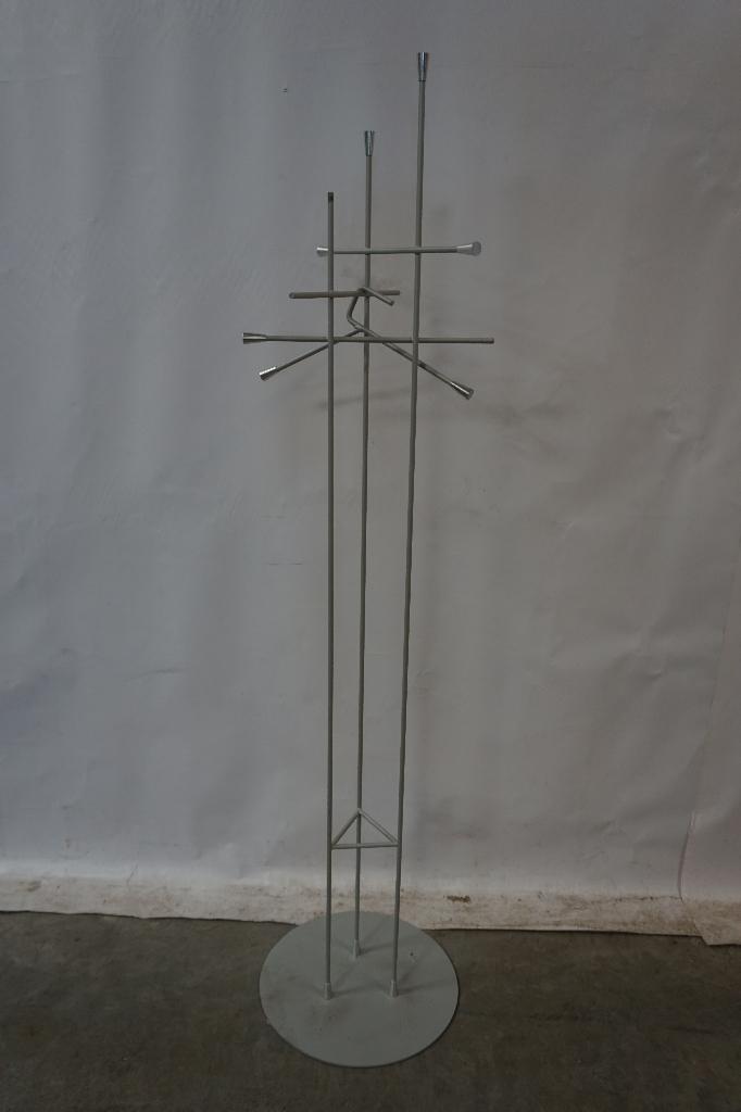 Staande kapstok Lourens Fischer design kapstok, Ophalen, Gebruikt, Metaal, Staande kapstok