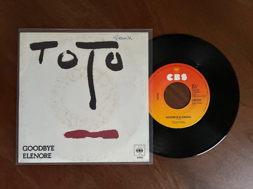 Toto - Goodbye Elenore, Ophalen of Verzenden