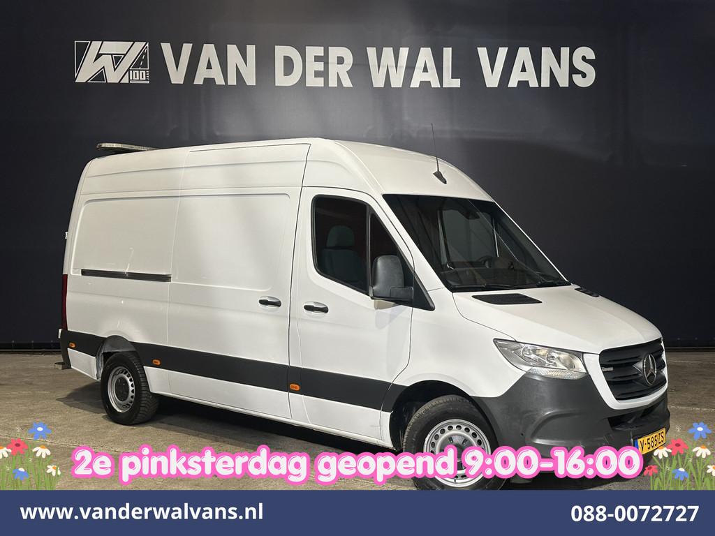 Mercedes-Benz Sprinter 316 CDI 164pk 3500kg Trekhaak L2H2 In, Multifunctioneel stuurwiel, Gebruikt, 4 cilinders, Wit
