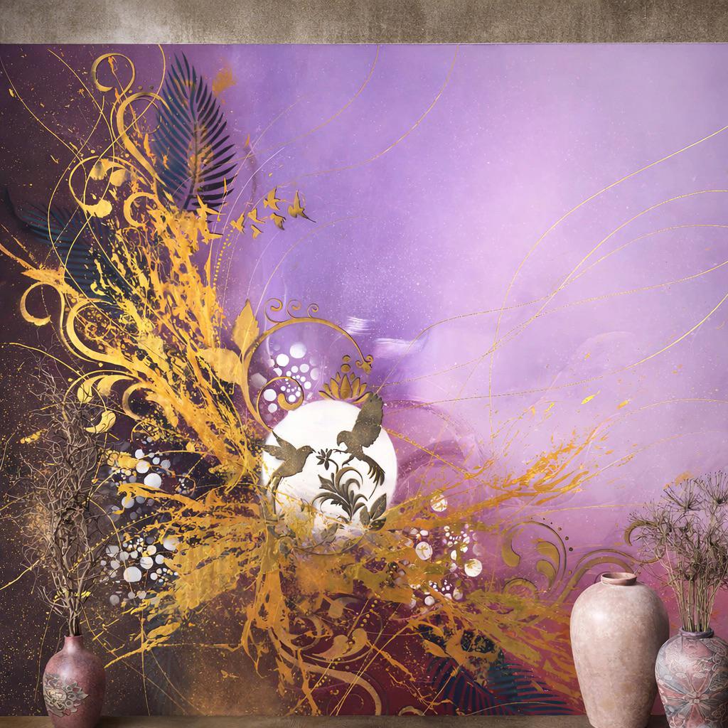 Handgeschilderd schilderij 100x100, Ophalen of Verzenden