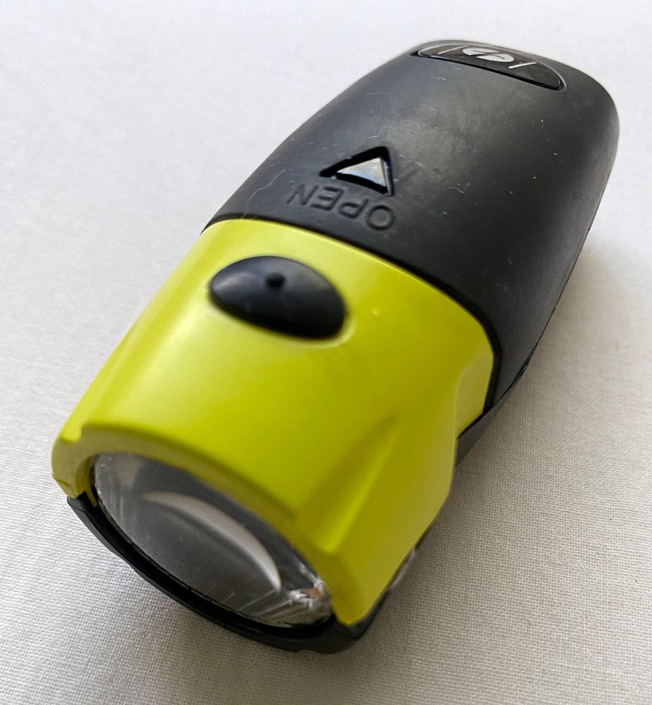 Koplamp Goma by Spanninga H045060, Ophalen of Verzenden, Zo goed als nieuw, Batterij, Voorlicht