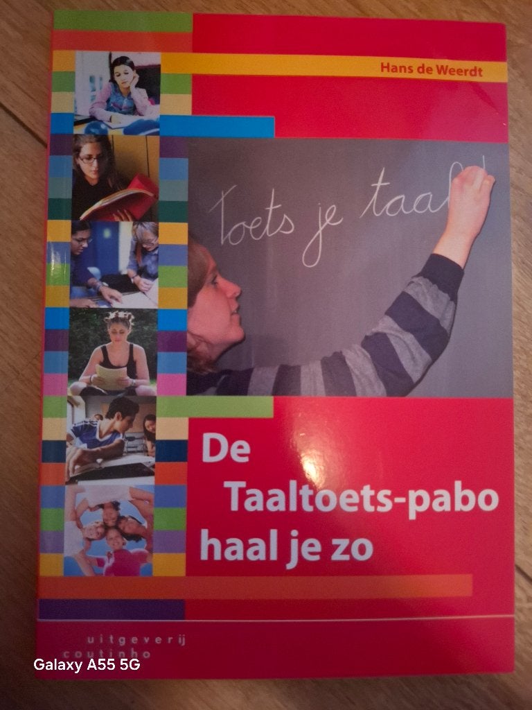 De taaltoets pabo haal je zo, Boeken, Zo goed als nieuw, Alpha, HBO, Uitgeverij Coutinho