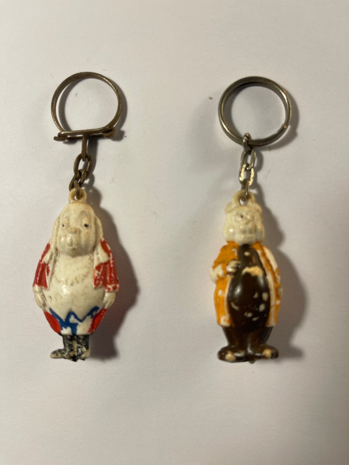 Vintage sleutelhangers Olivier B. Bommel, Verzenden, Gebruikt, Knuffel of Figuurtje