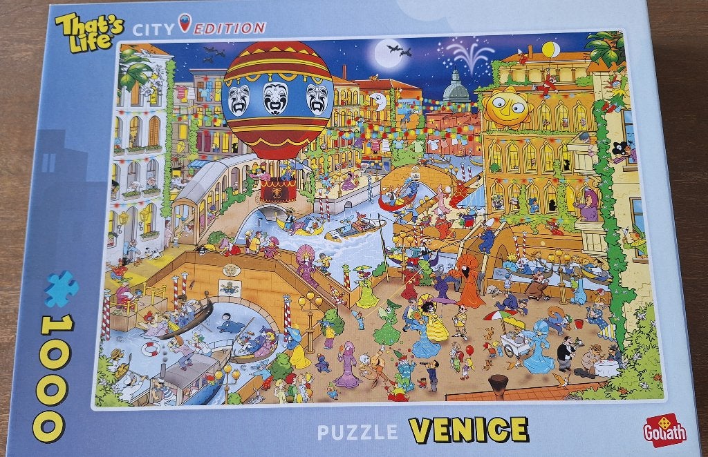 That's life puzzel Venice 1000 stukjes, Ophalen, 500 t/m 1500 stukjes, Zo goed als nieuw, Legpuzzel