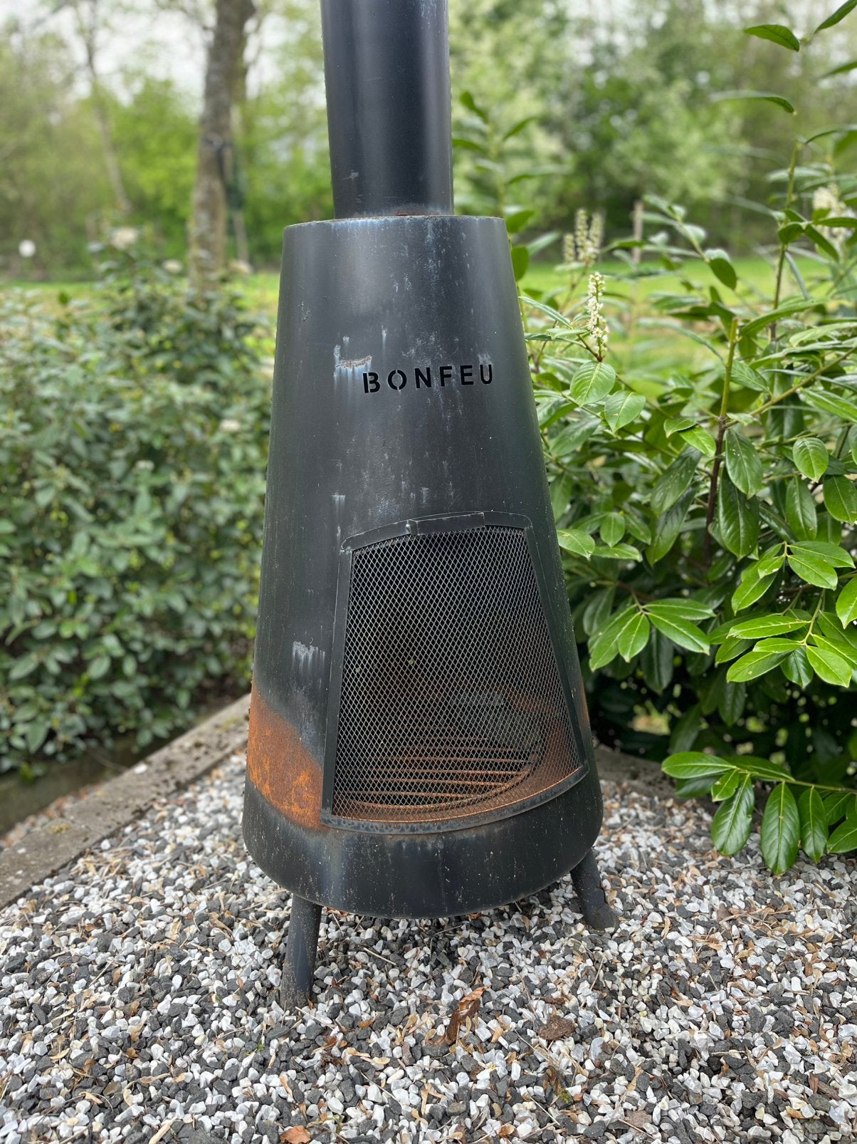 Buiten kachel, Ophalen, Gebruikt