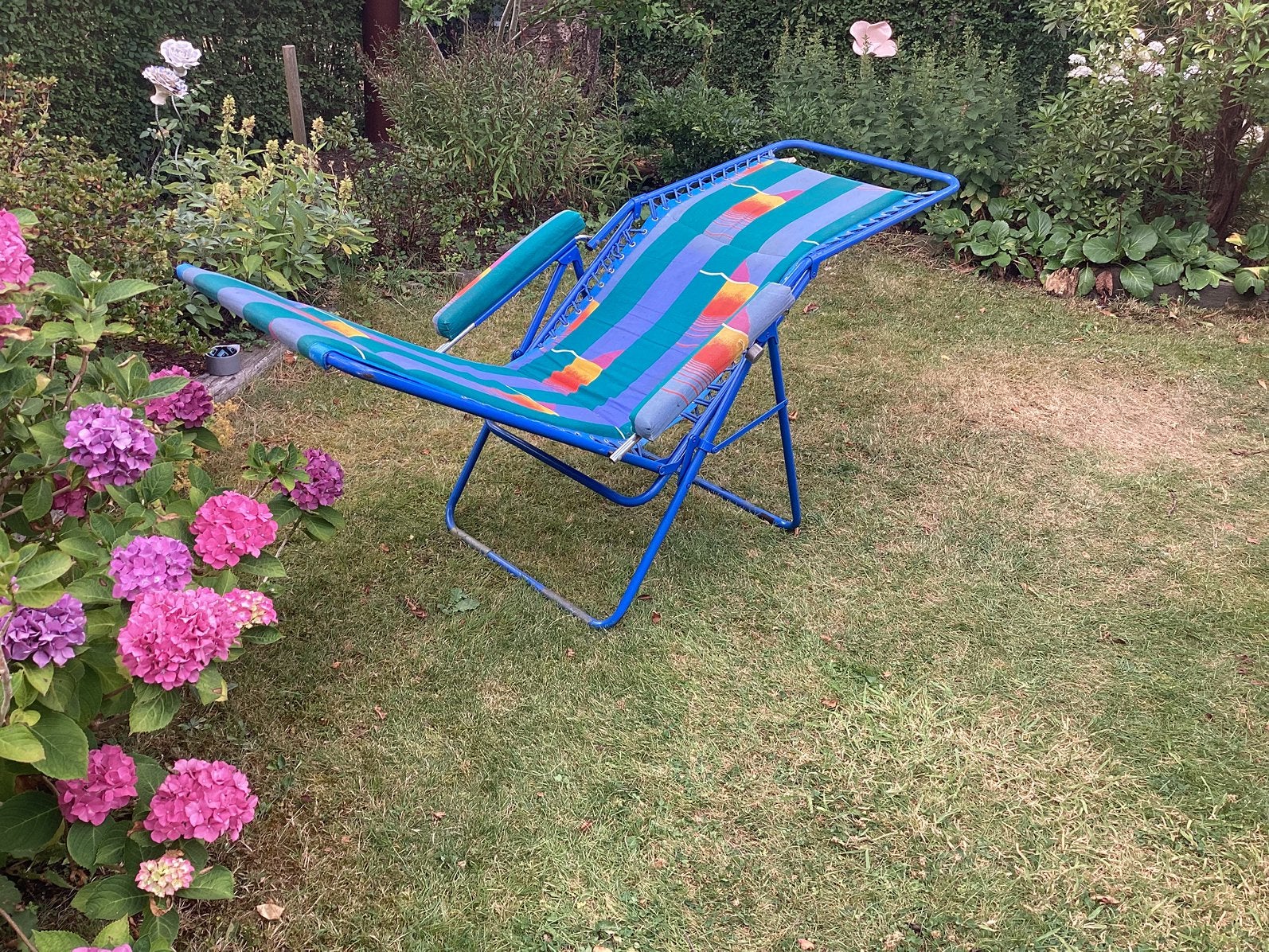 Lafuma terrasstoel voor thuis of camping, Ophalen of Verzenden, Gebruikt