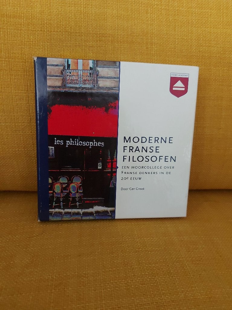 Moderne Franse filosofen. Hoorcollege. Ger Groot. 8 CDs., Ophalen of Verzenden, Cd, Volwassene