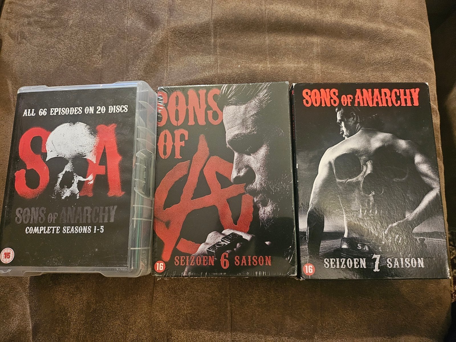 Sons of Anarchy DVD Boxset Seizoenen 1-7, Engels, Vanaf 16 jaar, Nederlands, Ophalen of Verzenden