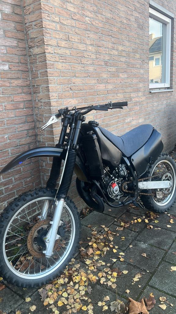 gilera apache 125cc 2t, Fietsen en Brommers, Brommers | Crossbrommers, Zo goed als nieuw, Overige merken, Ophalen