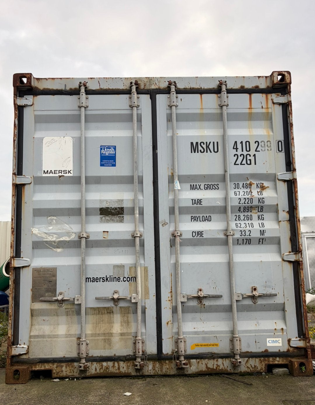 20ft Container Dry Container | Waterdicht! | 20 foot