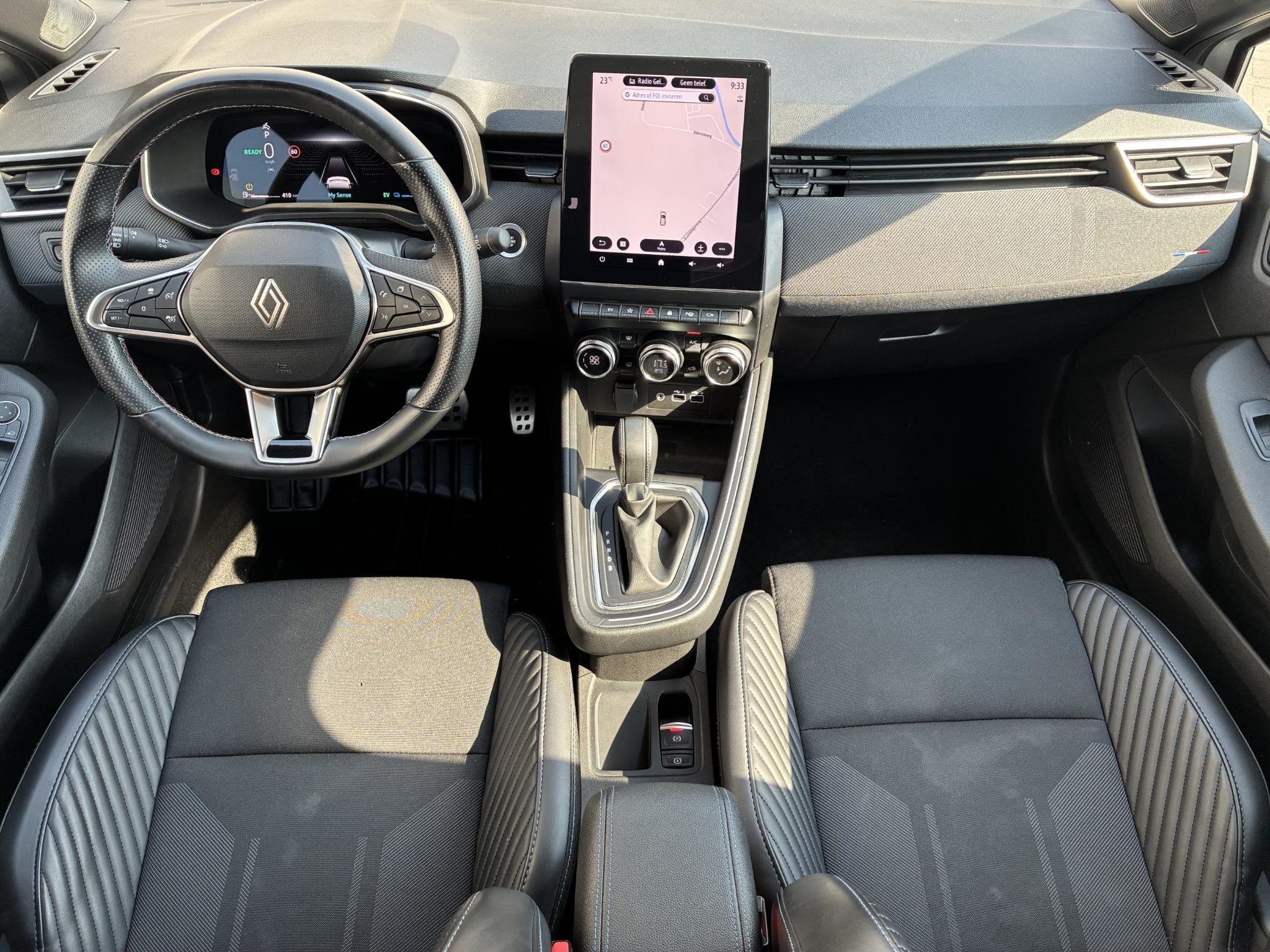 Renault Clio 1.6 E-Tech Full Hybrid 145 esprit Alpine / Adap, Auto's, Renault, Gebruikt, Euro 6, Leder en Stof, Bedrijf