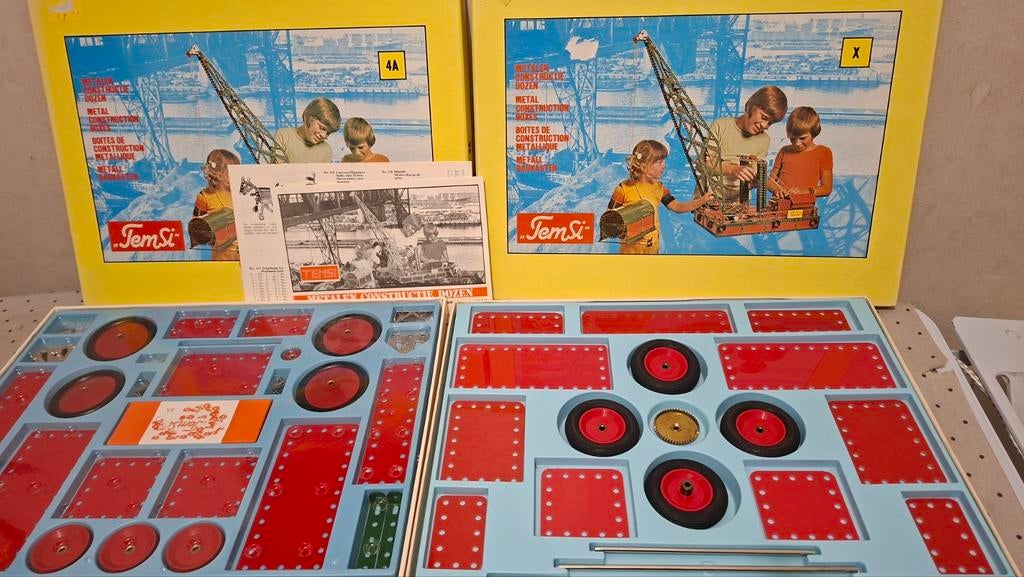 2 dozen Temsi (meccano) 4a en doos x nieuw (adv 3), Ophalen of Verzenden, Nieuw
