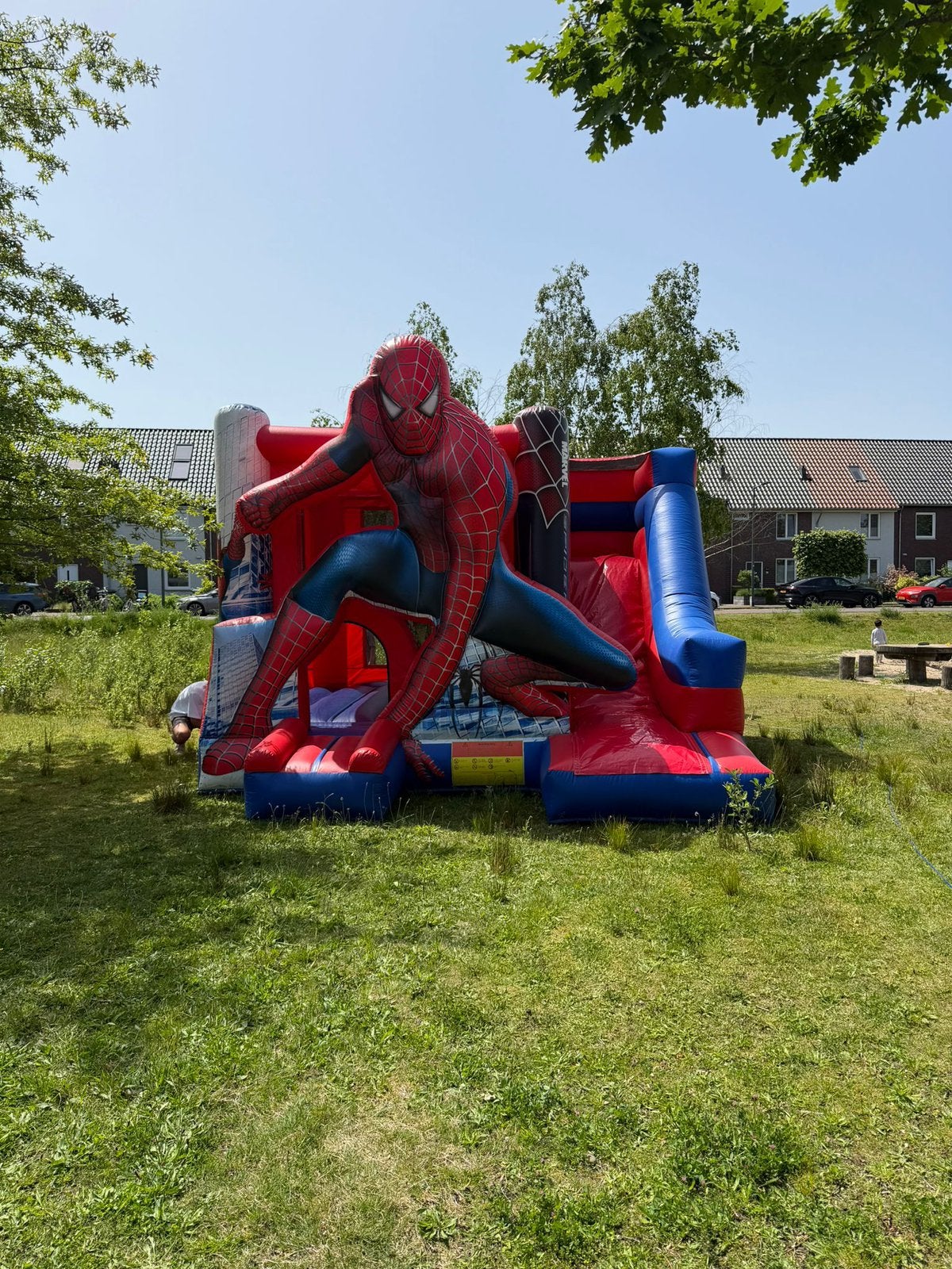 Spiderman Springkussen, Ophalen, Zo goed als nieuw