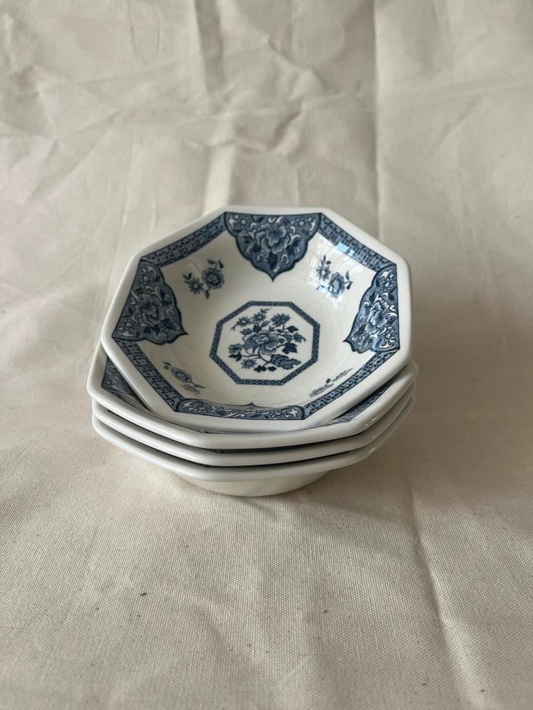Set van 4 Royal Staffordshire Old Pekin kommetjes, Ophalen of Verzenden