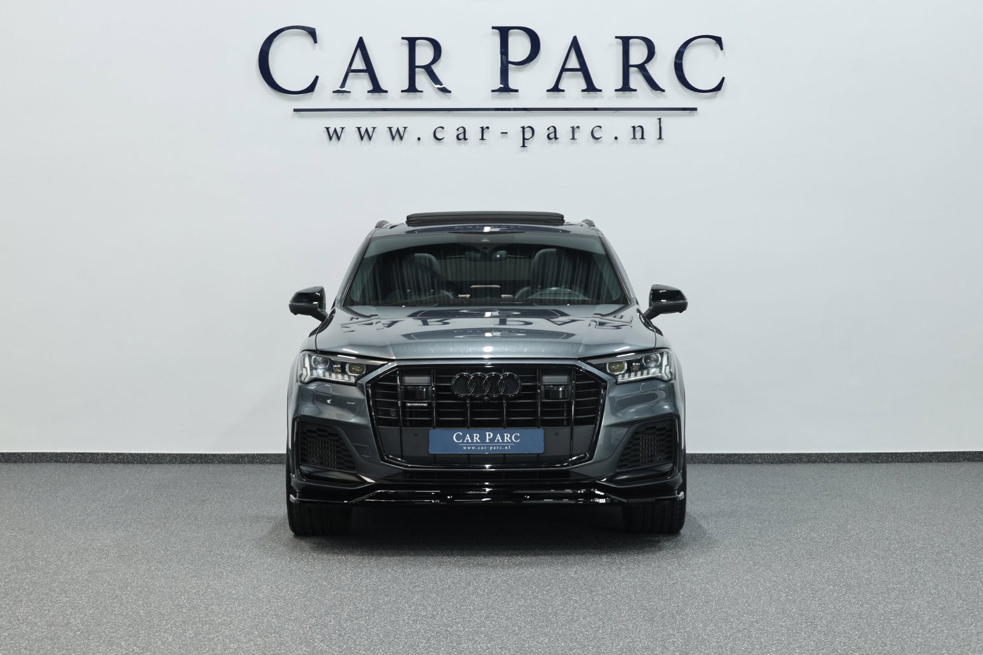 Audi Q7 55 TFSI e quattro 381+PK 3x S-line BTW/MAXTON/B&O/SF, Auto's, Automaat, Dealer onderhouden, Euro 6, 2995 cc