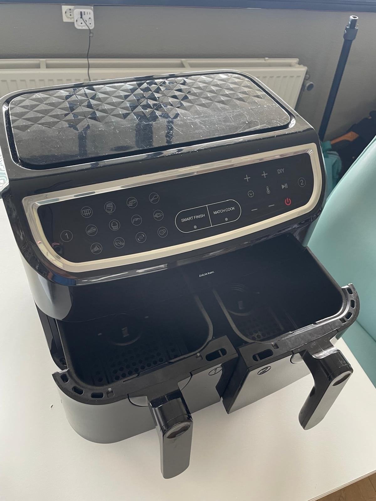 De ultieme AIRFRYER,  9L Blokker BL-18304 – XXL dubbele lade