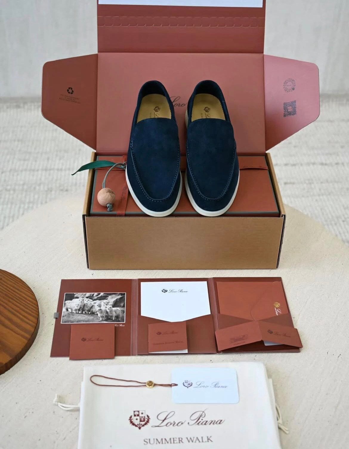 Loro Piana Summer Walk Loafers Alle Kleuren, Ophalen of Verzenden, Zo goed als nieuw, Blauw, Loafers