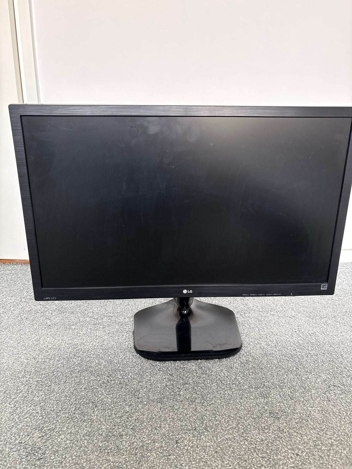 LG 27MP37VQ-B 27 inch Full HD Monitor, Ophalen, DVI, Gebruikt, IPS