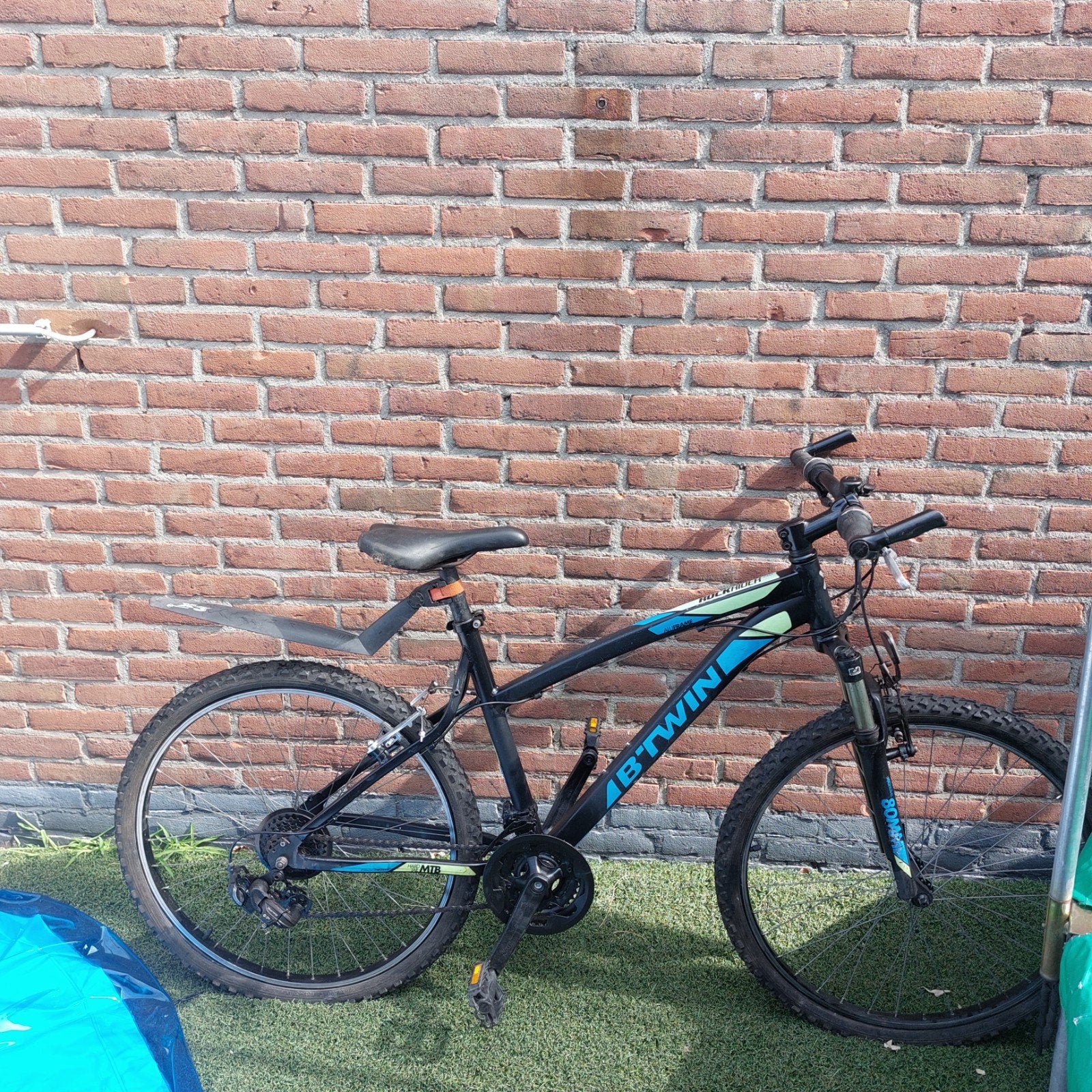 Mtb Btwin Mountainbike jongens fiets opknapper, Ophalen of Verzenden, Gebruikt, Overige merken