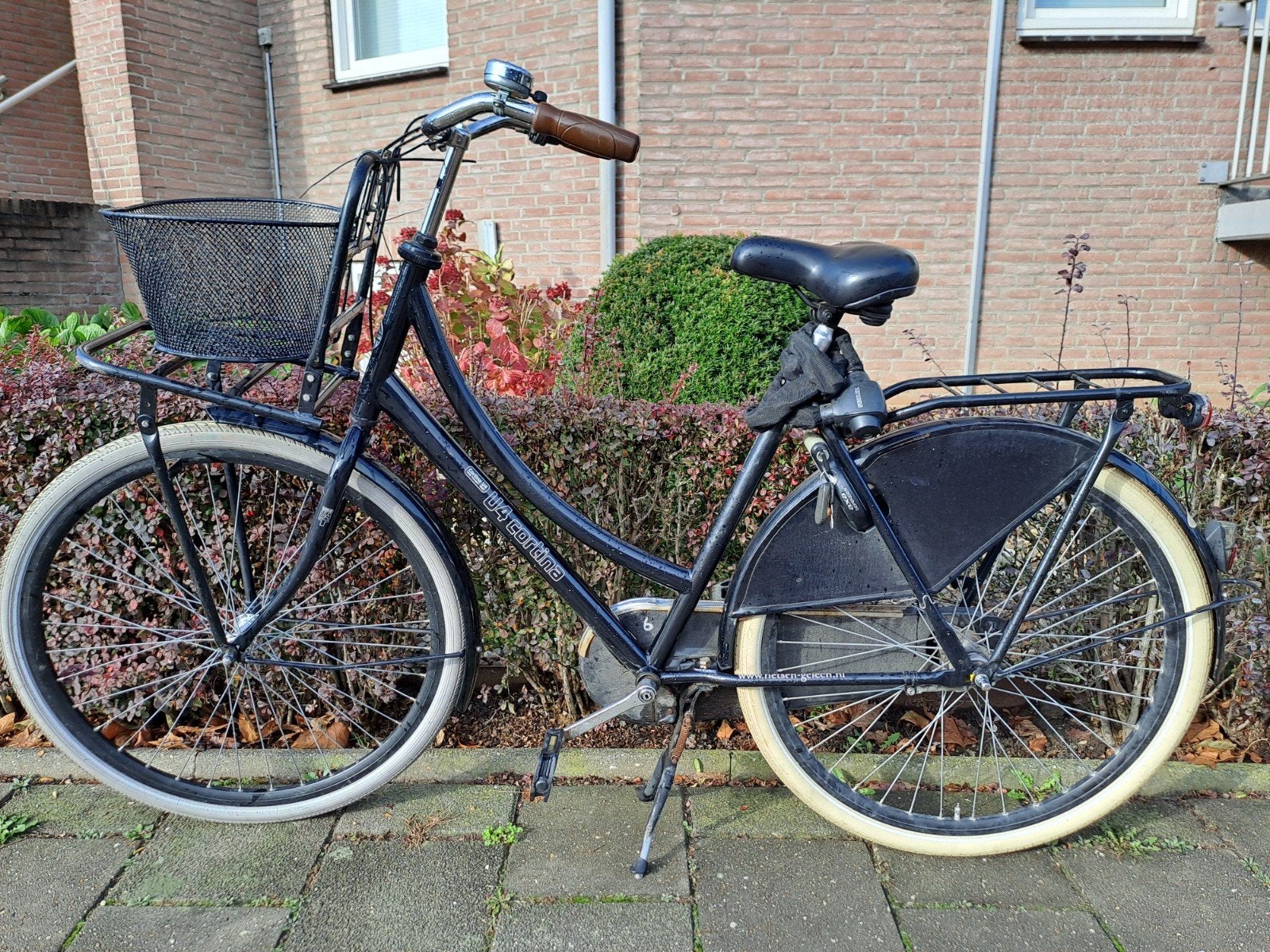 Cortina U4 Transportfiets Dames damesfiets, Terugtraprem, 53 tot 56 cm, Versnellingen, Zo goed als nieuw