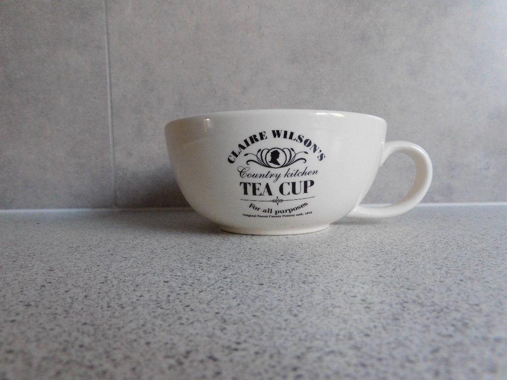 Teacup Kop Claire Wilson, Overige merken, Landelijk/Boerenbont, Ophalen of Verzenden, Zo goed als nieuw