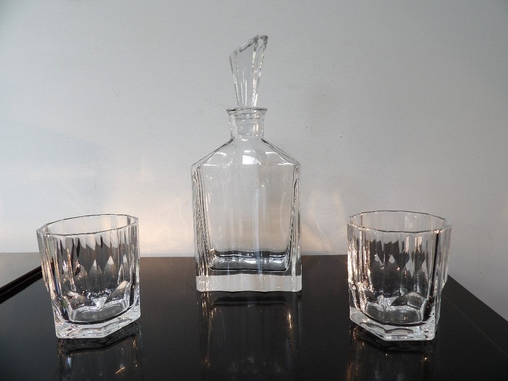 Art Deco Style Nachtmann Whiskey Set kristal, Antiek en Kunst, Antiek | Glas en Kristal, Ophalen of Verzenden