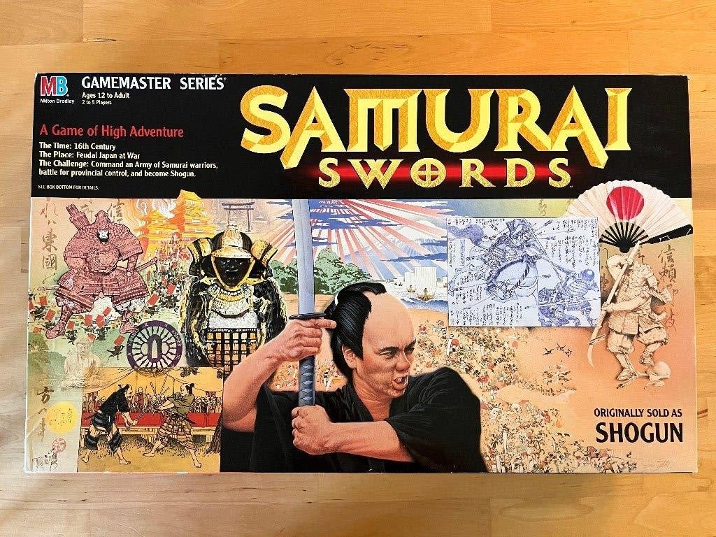 Samurai Swords, Hobby en Vrije tijd, Gezelschapsspellen | Bordspellen, Ophalen of Verzenden, Zo goed als nieuw, MB