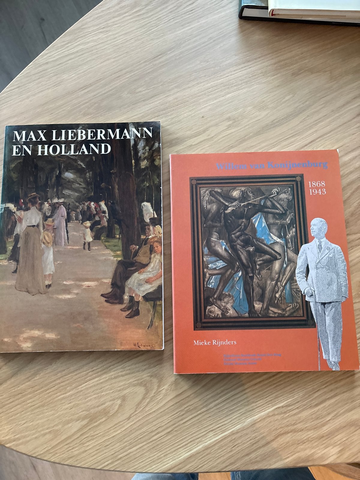 Kunstboeken: Max Liebermann en Holland & Willem van Konijnen, Ophalen of Verzenden, Zo goed als nieuw, Schilder- en Tekenkunst