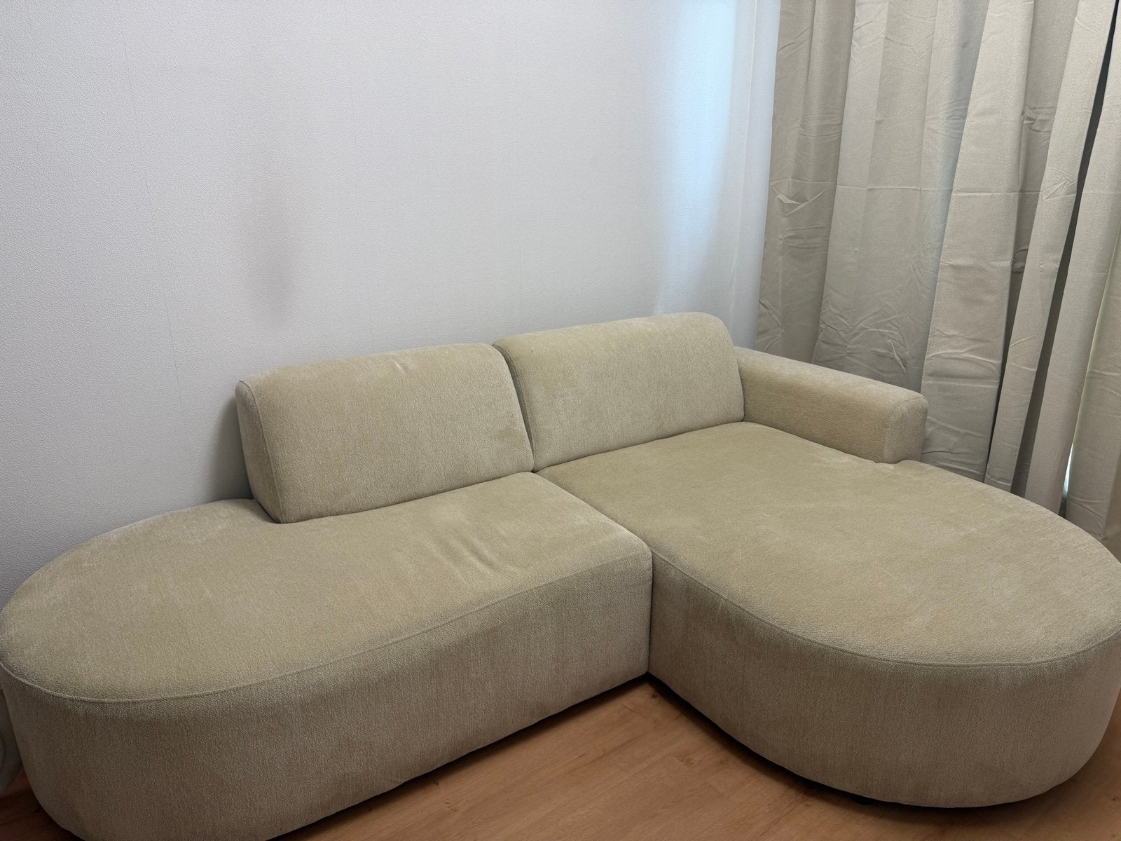 Moderne Hoekbank Karwei - Zo goed als nieuw, Ophalen, 250 tot 300 cm, 125 tot 150 cm, Hoekbank