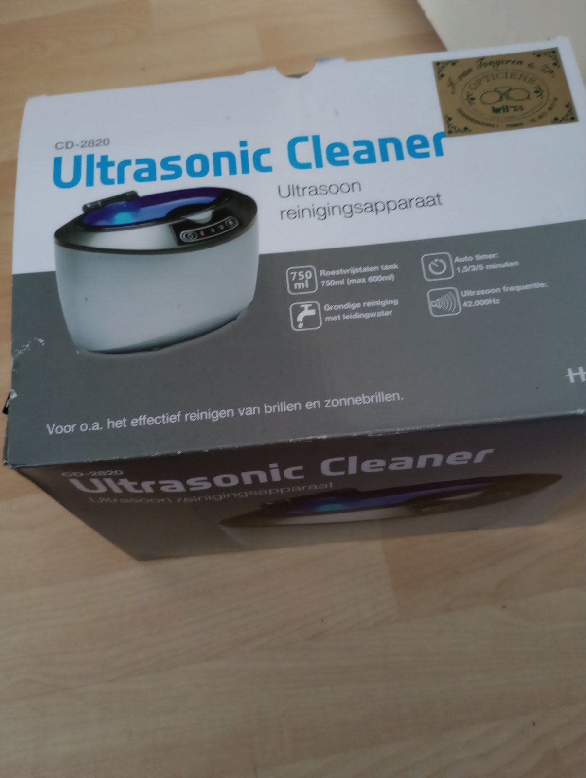 Ultrasonic Cleaner CD-2820 Ultrasoon Reinigingsapparaat, Ophalen of Verzenden