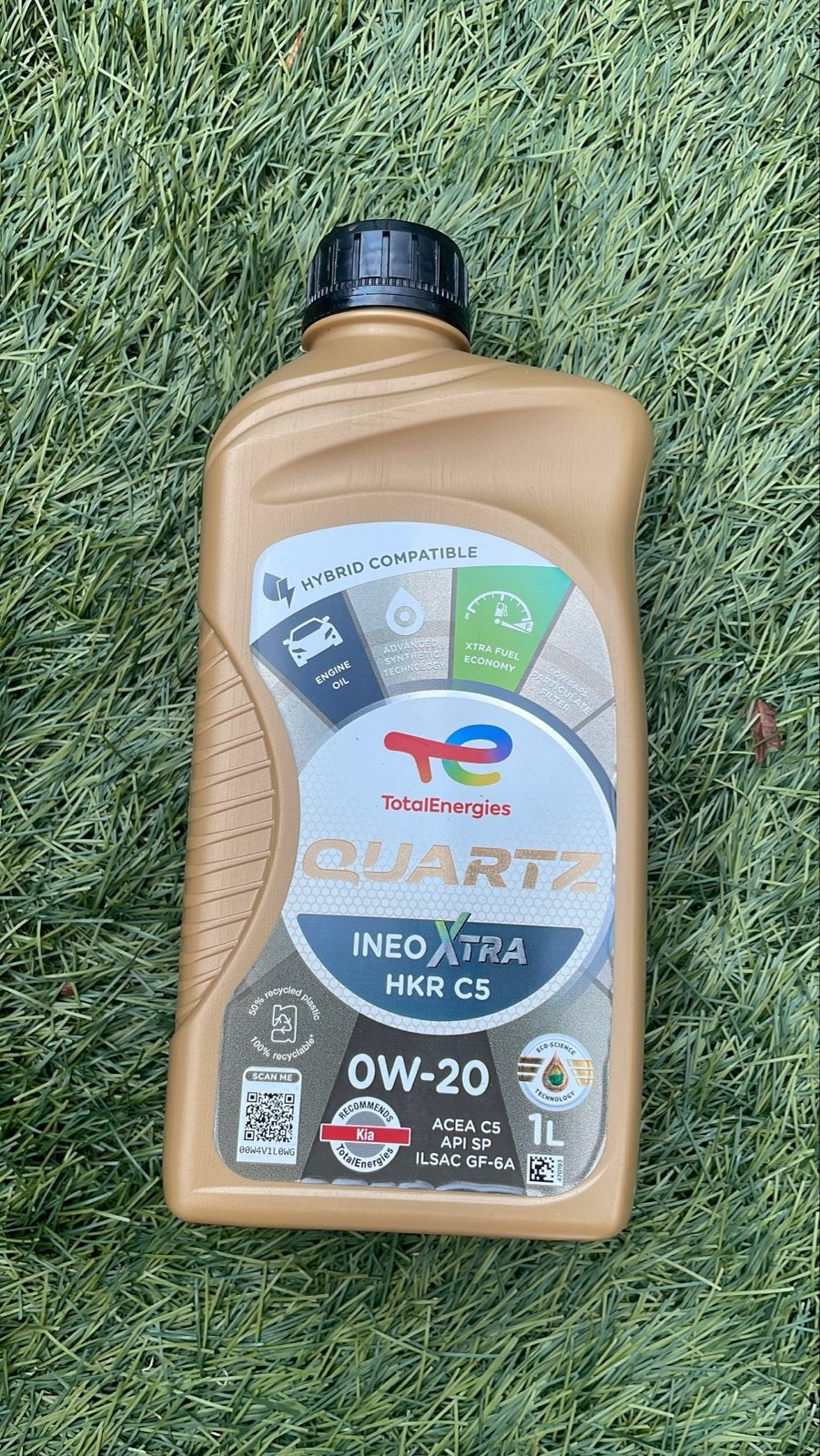TotalEnergies Quartz Ineo Xtra HKR C5 0W-20 Motorolie 1L, Ophalen of Verzenden, Nieuw, Kia